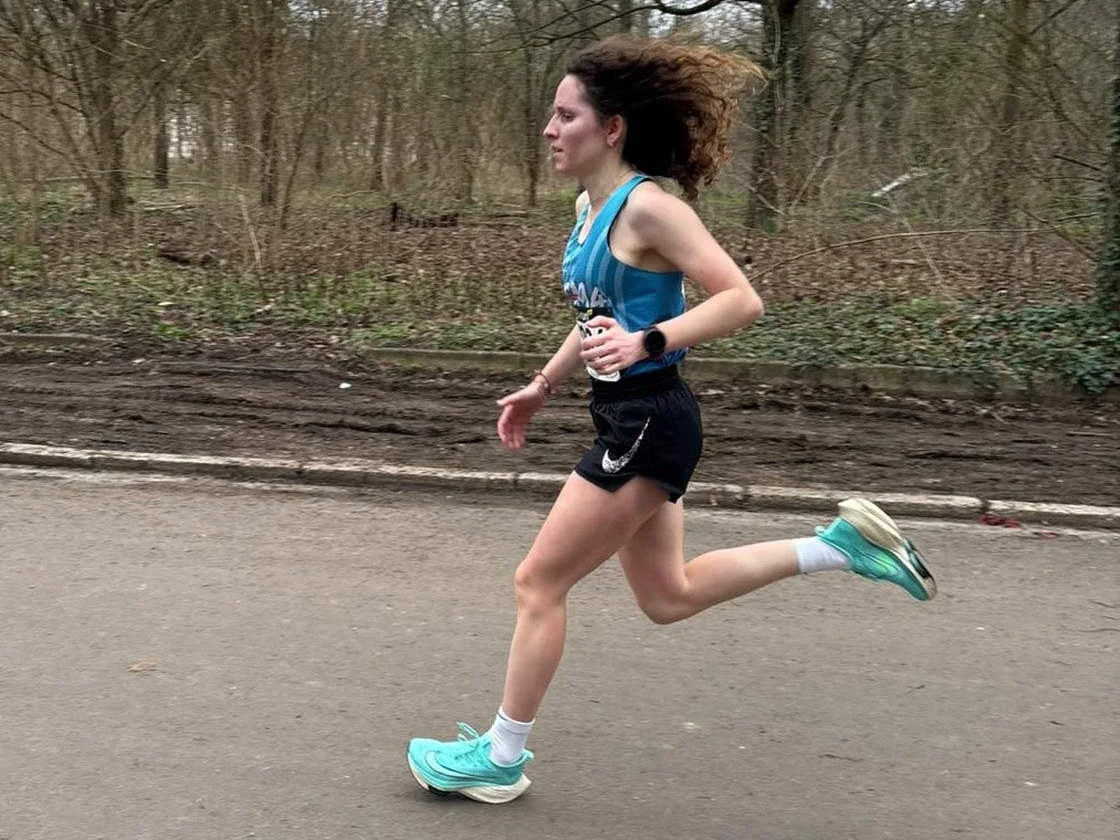 Ophélie Vuillemin en course
