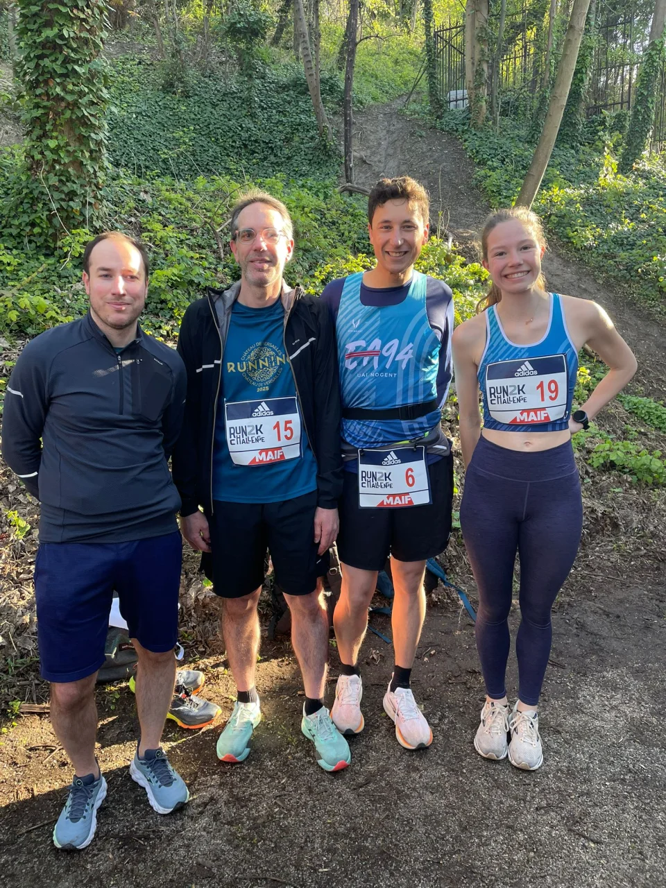 En dossard sur le Run2K Challenge